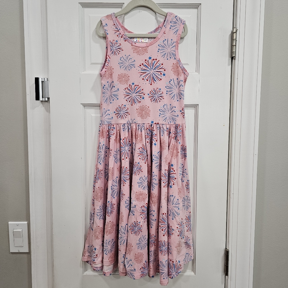 🎆 Dot Dot Smile Tank Firework Dress 8/10